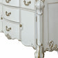 Pearl Solid and Manufactured Wood Five Drawer Triple Dresser By Homeroots | Dressers | Modishstore - 3