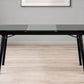 Black Rectangular Manufactured Wood Butterfly Leaf Dining Table By Homeroots | Dining Tables | Modishstore - 1