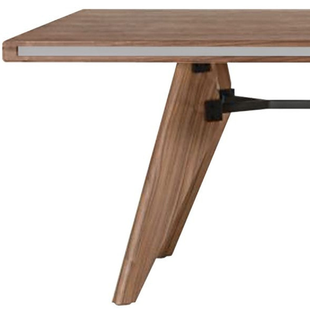 Brown Dining Table By Homeroots | Dining Tables | Modishstore - 4