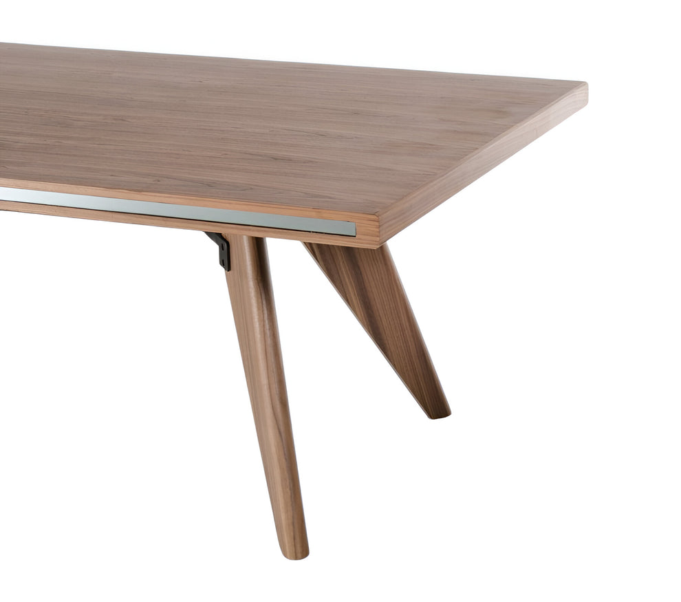 Brown Dining Table By Homeroots | Dining Tables | Modishstore - 3