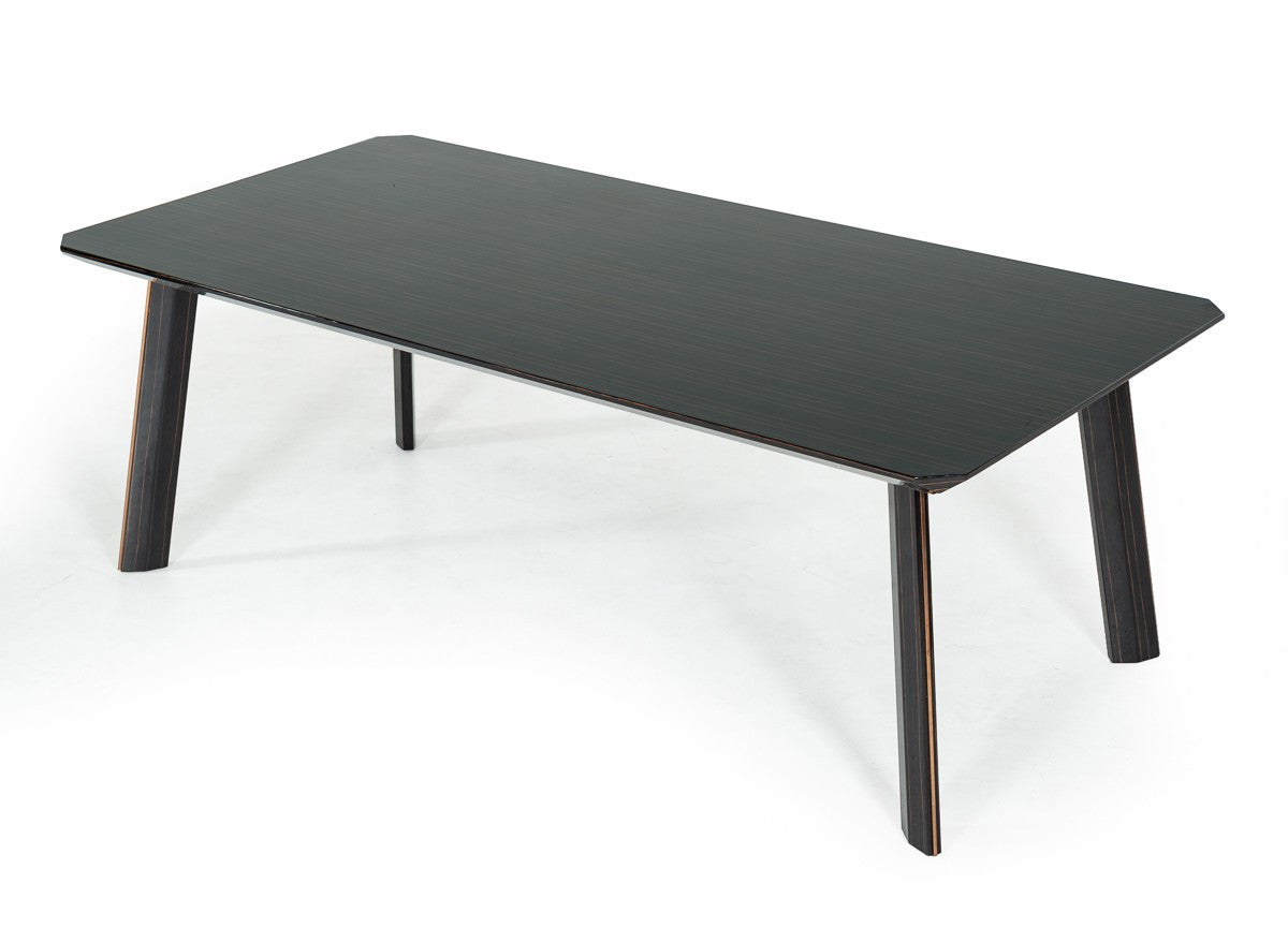 Ebony Dining Table By Homeroots | Dining Tables | Modishstore - 2