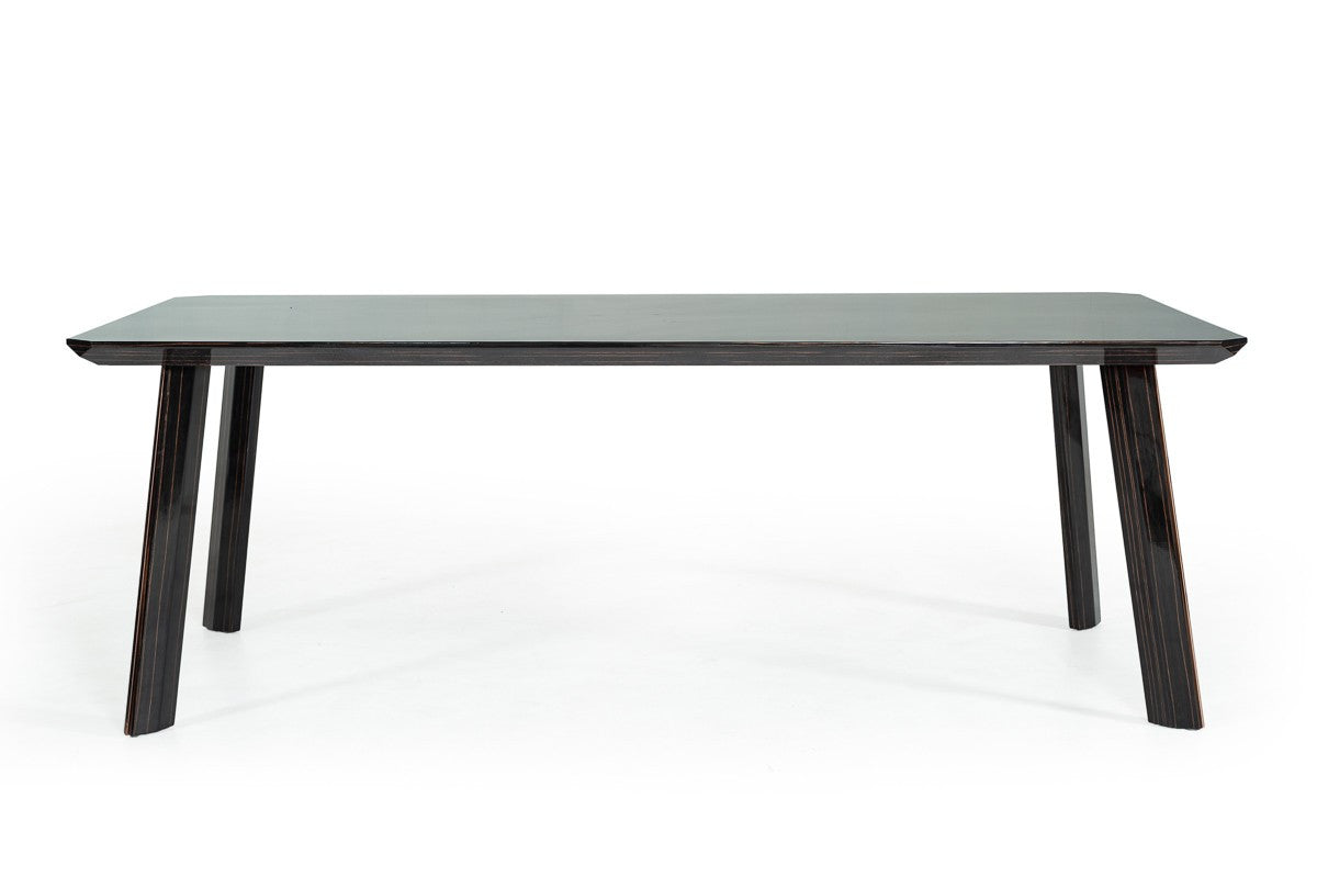 Ebony Dining Table By Homeroots | Dining Tables | Modishstore - 3