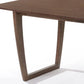Walnut Rectangular Dining Table By Homeroots | Dining Tables | Modishstore - 3