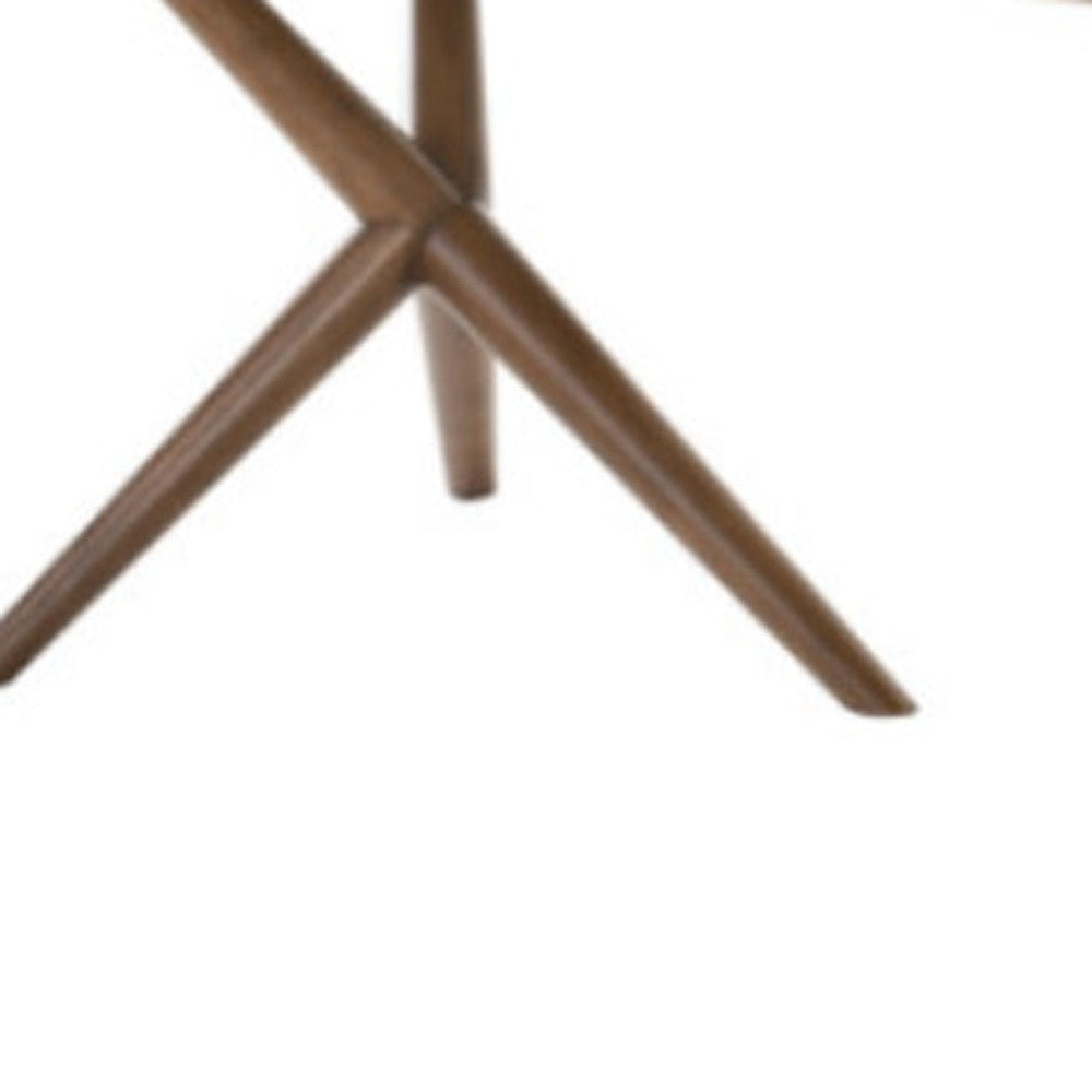 Brown Solid Manufactured Wood Dining Table By Homeroots | Dining Tables | Modishstore - 3