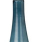 Set of Two Blue and White Glass Table Lamps With White Empire Shade By Homeroots | Table Lamps | Modishstore - 3