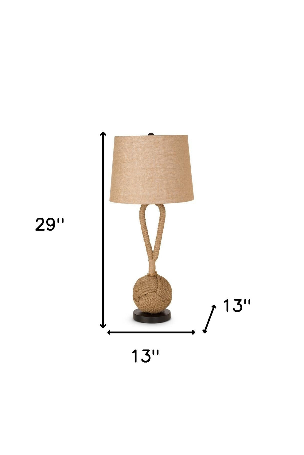 Set of Two Black Ceramic Novelty Table Lamps With Brown Empire Shade By Homeroots | Table Lamps | Modishstore - 6