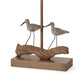 Set of Two Brown Sand Piper Bird Table Lamps With Brown Shade By Homeroots | Table Lamps | Modishstore - 8