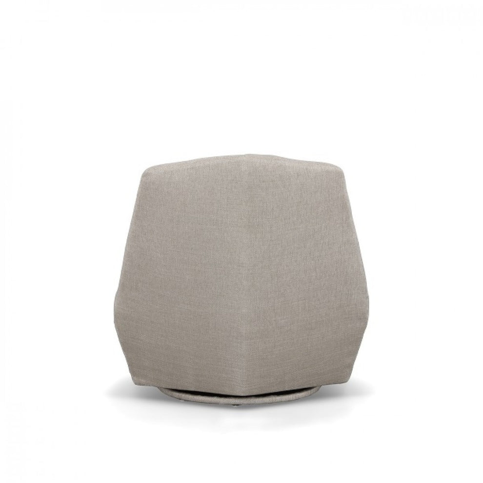 Gray Upholstered Lounge Chair By Homeroots | Accent Chairs | Modishstore - 2