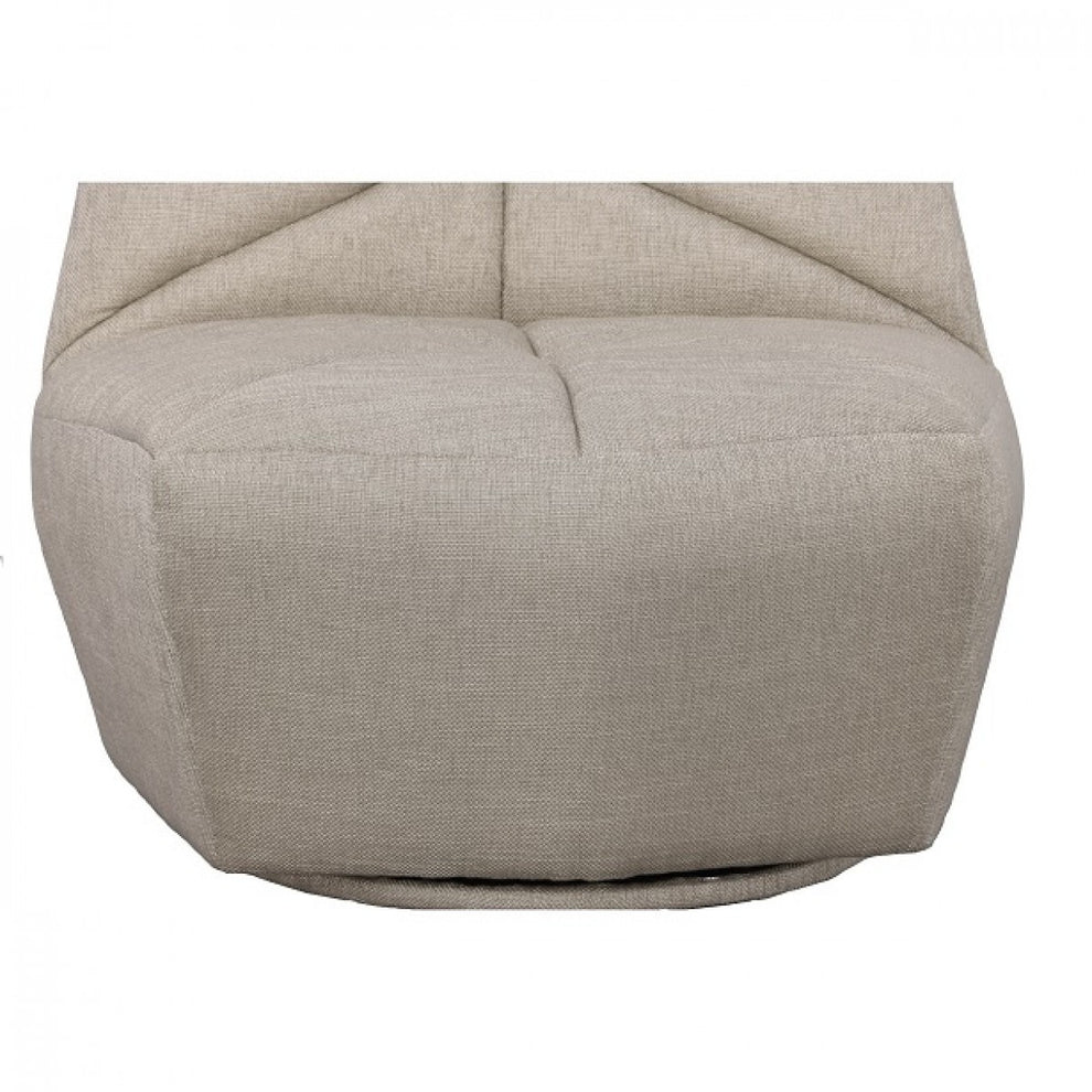 Gray Upholstered Lounge Chair By Homeroots | Accent Chairs | Modishstore - 4