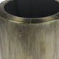 Silver And Black Glass And Metal Round End Table By Homeroots | End Tables | Modishstore - 4