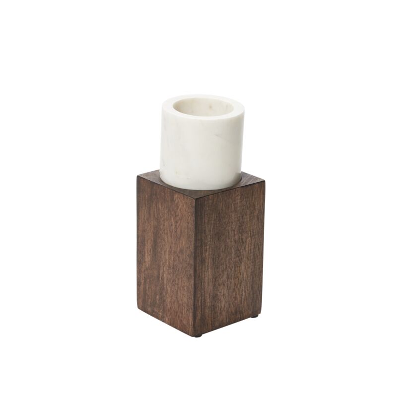 Treasure Pot with Pedestal 3.5"x 8.25" By Accent Decor | Planters, Troughs & Cachepots | Modishstore - 3