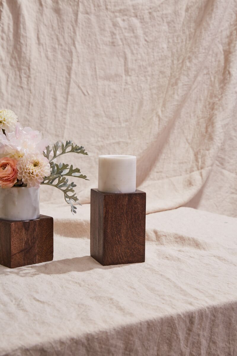 Treasure Pot with Pedestal 3.5"x 8.25" By Accent Decor | Planters, Troughs & Cachepots | Modishstore - 5