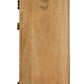 Distressed Natural Solid Wood Sideboard with Four Doors By Homeroots | Sideboards | Modishstore - 3