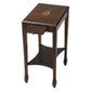 Dark Brown Manufactured Wood Rectangular End Table With Shelf By Homeroots | End Tables | Modishstore - 4
