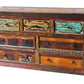 Brown Solid Wood Seven Drawer Triple Dresser By Homeroots | Dressers | Modishstore - 3