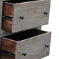 Brown Solid Wood Six Drawer Double Dresser By Homeroots | Dressers | Modishstore - 5
