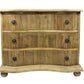 Natural Solid Wood Three Drawer Dresser By Homeroots | Dressers | Modishstore - 3