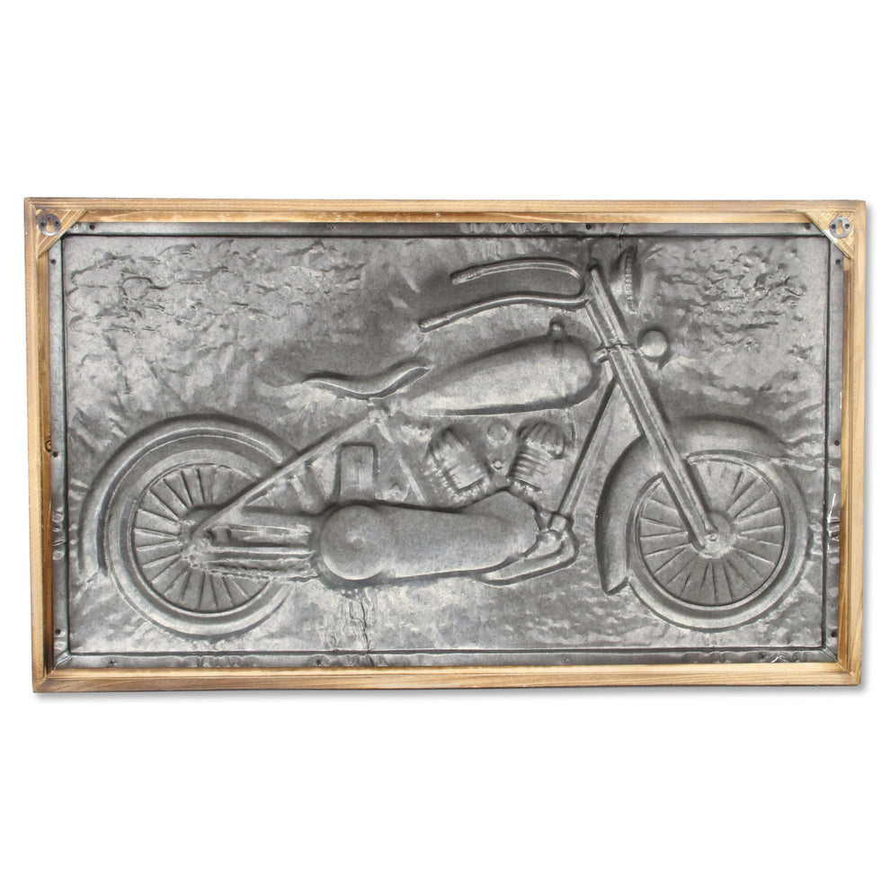 Gray and Brown Wood and Metal Wall Decor By Homeroots | Wall Decor | Modishstore - 5