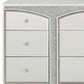 Platinum Manufactured Wood Nine Drawer Dresser By Homeroots | Dressers | Modishstore - 4