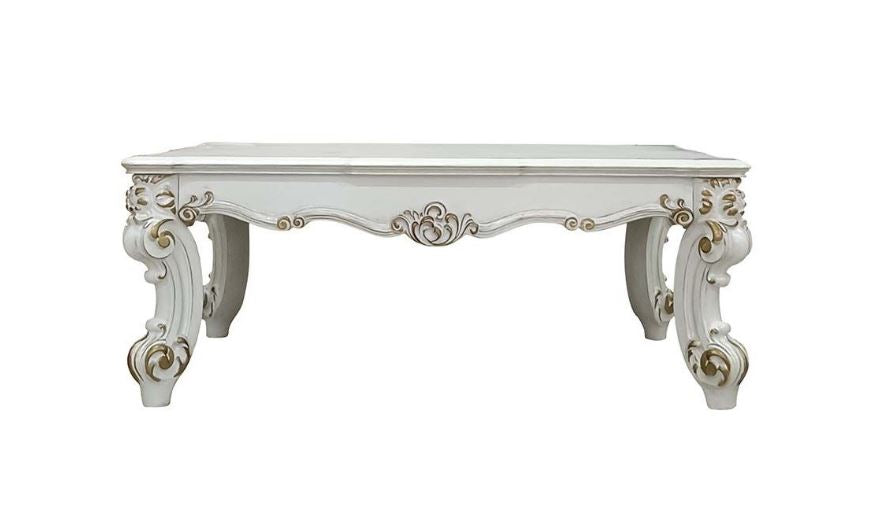 Pearl Wood Coffee Table By Homeroots | Coffee Tables | Modishstore - 5