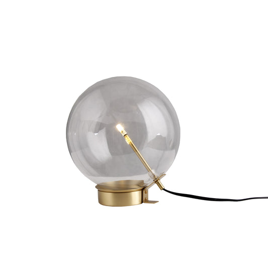 Brass Metal Globe Table Lamp By Homeroots | Table Lamps | Modishstore - 1