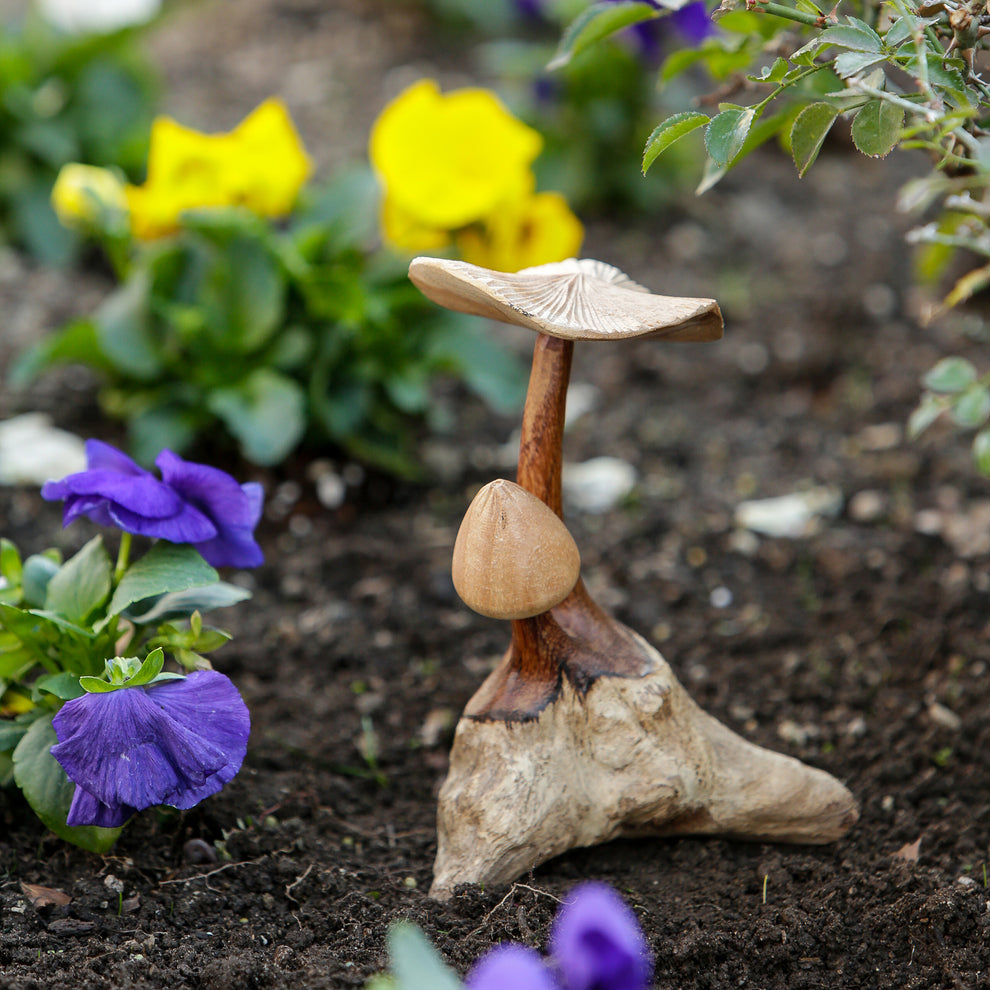 Gypsy Mushroom Set of 4 By Garden Age Supply | Sculptures | Modishstore - 2