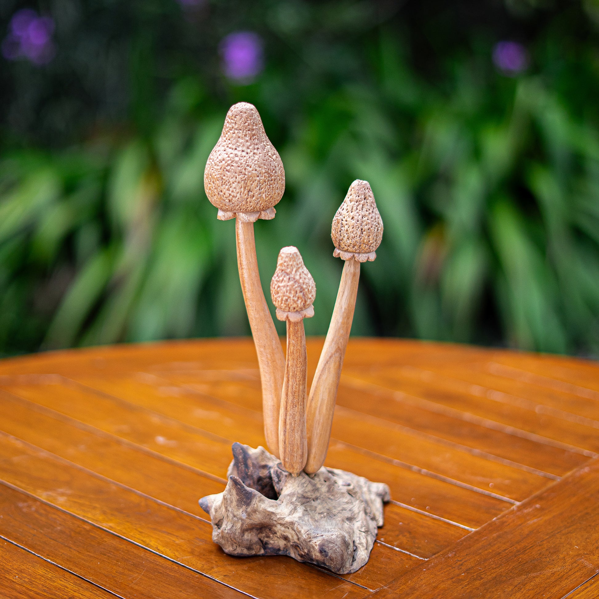 Parasite 3 Banana Mushrooms Set of 4 By Garden Age Supply | Sculptures | Modishstore - 1