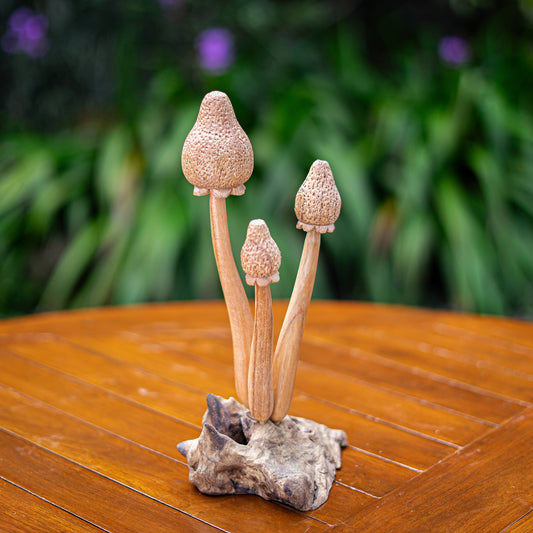 Parasite 3 Banana Mushrooms Set of 4 By Garden Age Supply | Sculptures | Modishstore - 1