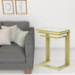 Chrome Glass Rectangular End Table By Homeroots | End Tables | Modishstore - 5