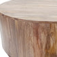 Natural Solid Wood Round Coffee Table By Homeroots | Coffee Tables | Modishstore - 4