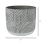 Cachepot, Cement - Rhombus Set Of 4 By HomArt | Planters, Troughs & Cachepots | Modishstore - 2