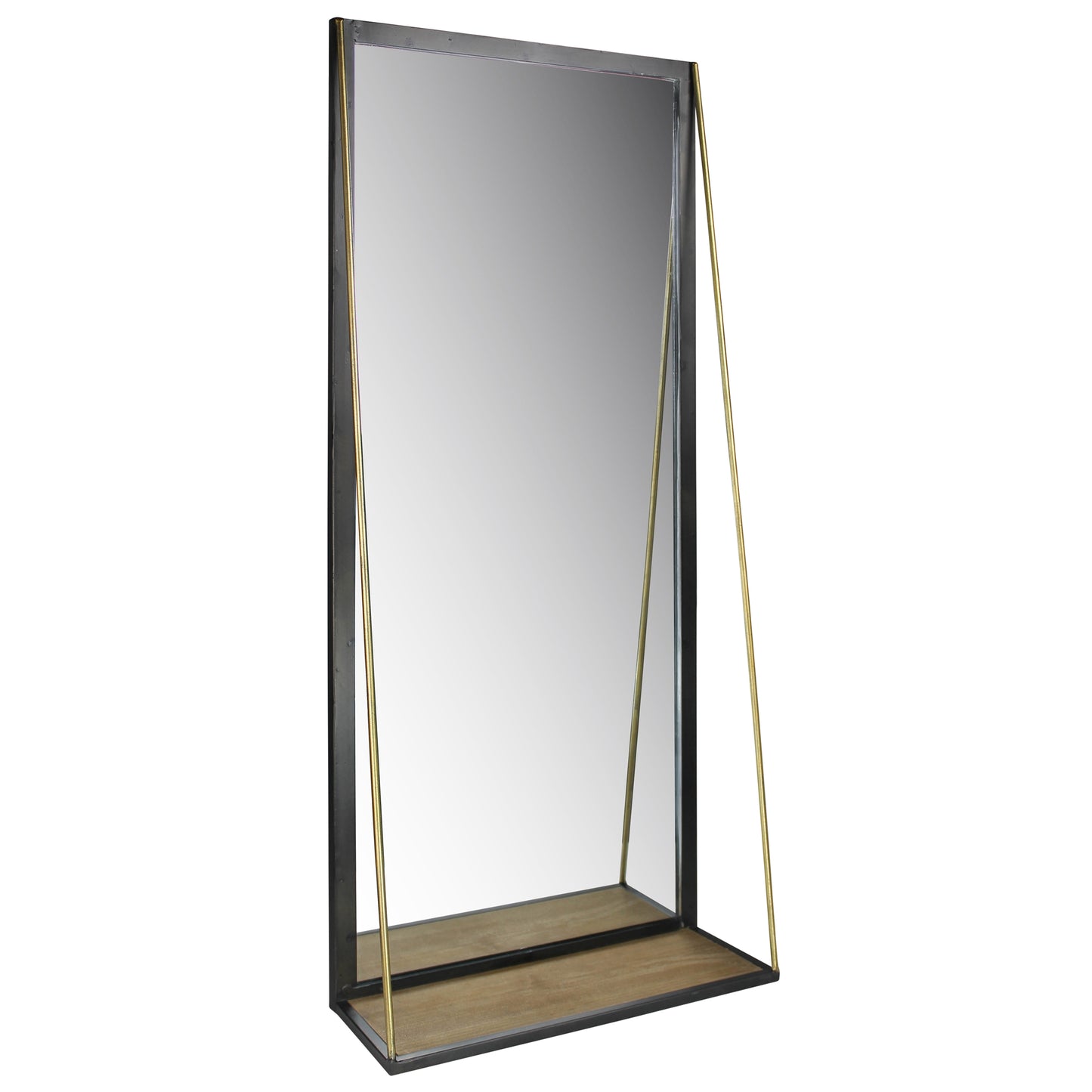 Archer Narrow Mirror Shelf By HomArt | Mirrors | Modishstore