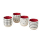 Merrick Mug - Set of 8 By Accent Decor | Planters, Troughs & Cachepots | Modishstore - 2