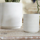 Triangles and Tatas Pot Set of 8 By Accent Decor | Planters, Troughs & Cachepots | Modishstore - 5