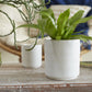 Triangles and Tatas Pot Set of 8 By Accent Decor | Planters, Troughs & Cachepots | Modishstore - 7
