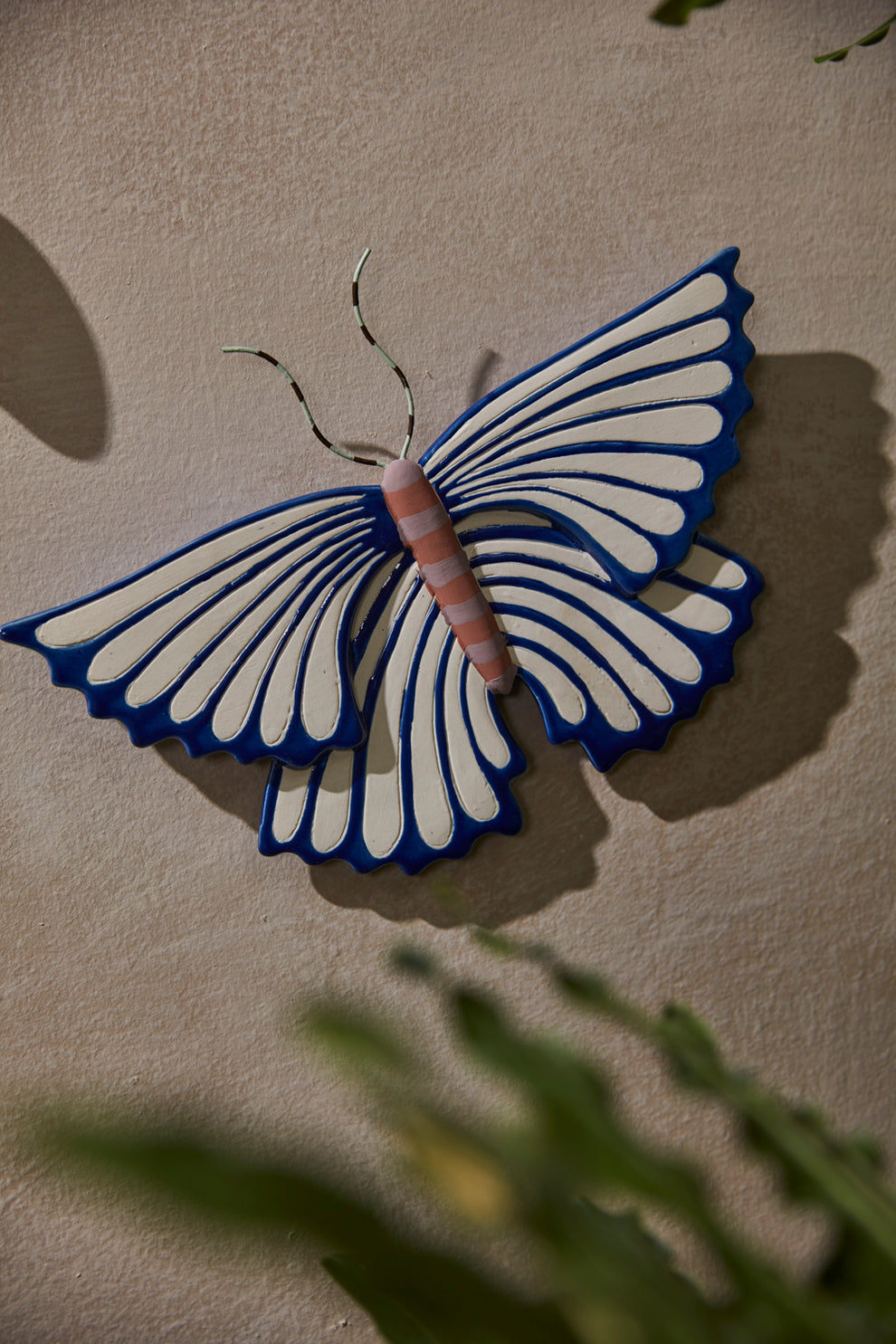 Sculpted Moth Wall Art Set of 2 By Accent Decor | Wall Art | Modishstore - 5