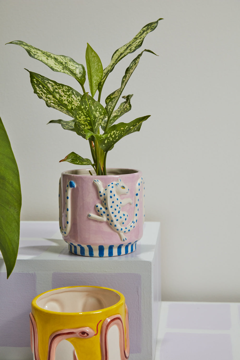 Wild Tails Pot Set of 4 By Accent Decor | Planters, Troughs & Cachepots | Modishstore - 4
