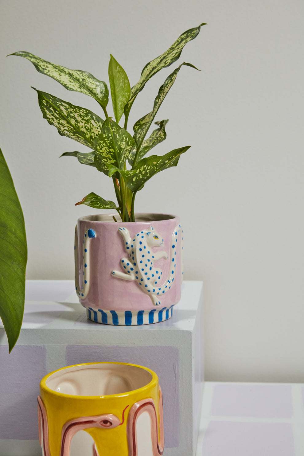 Wild Tails Pot Set of 4 By Accent Decor | Planters, Troughs & Cachepots | Modishstore - 4