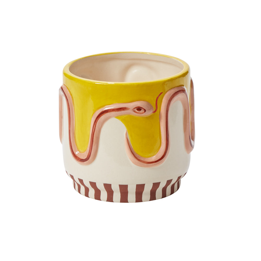 Wild Tails Pot Set of 4 By Accent Decor | Planters, Troughs & Cachepots | Modishstore - 5
