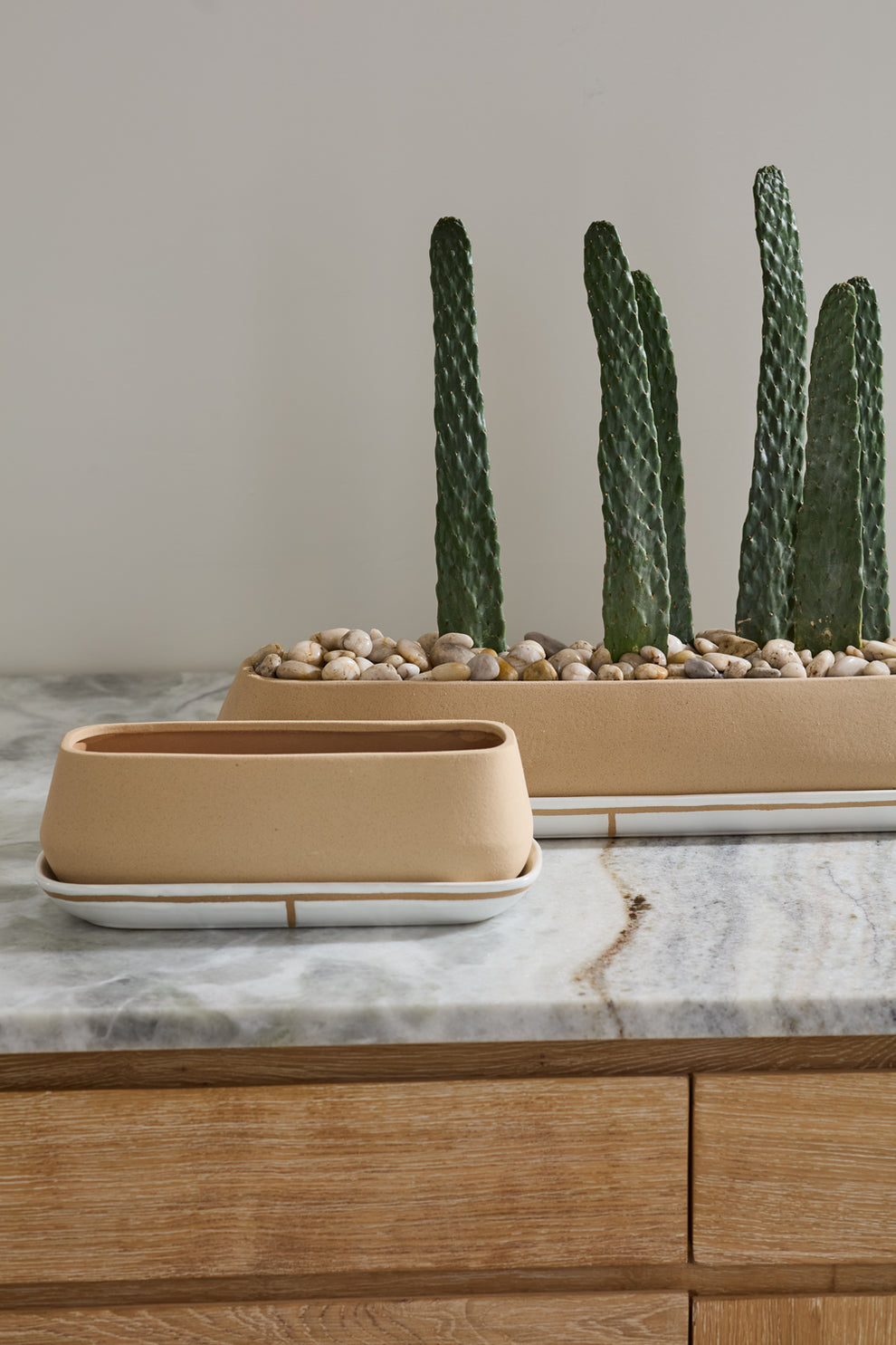 Dublin Planter with Saucer By Accent Decor | Planters, Troughs & Cachepots | Modishstore - 8