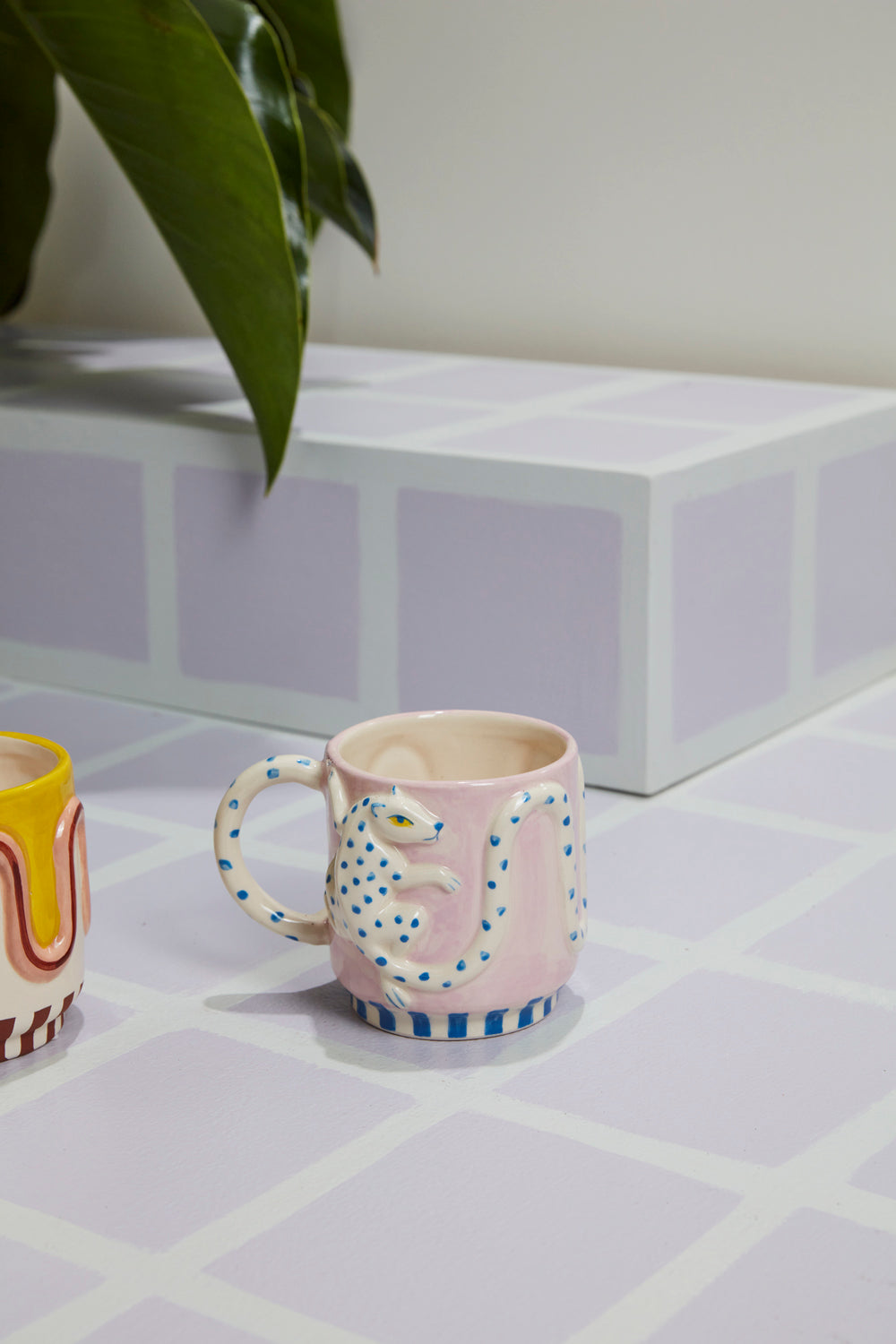 Wild Tails Mug Set of 4 By Accent Decor | Planters, Troughs & Cachepots | Modishstore - 3