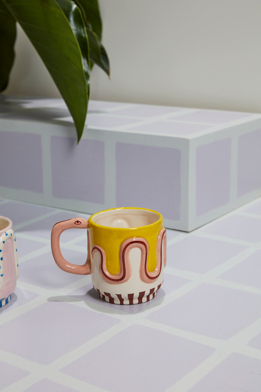 Wild Tails Mug Set of 4 By Accent Decor | Planters, Troughs & Cachepots | Modishstore - 5