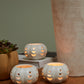 Pumpkin Stack Votive - Set of 6 By Accent Decor | Planters, Troughs & Cachepots | Modishstore - 4