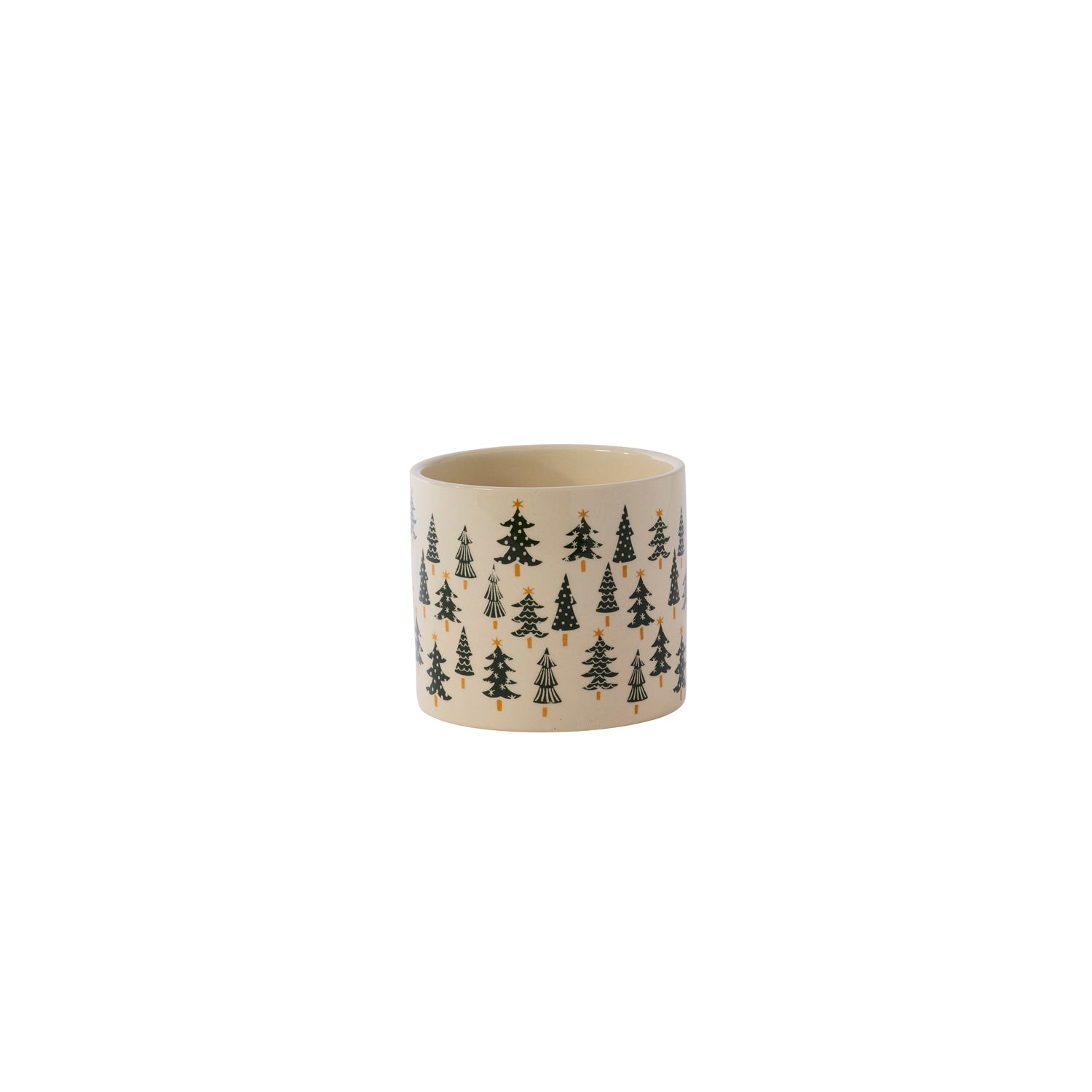 Happy Little Trees Pot Set of 4 By Accent Decor | Planters, Troughs & Cachepots | Modishstore - 2