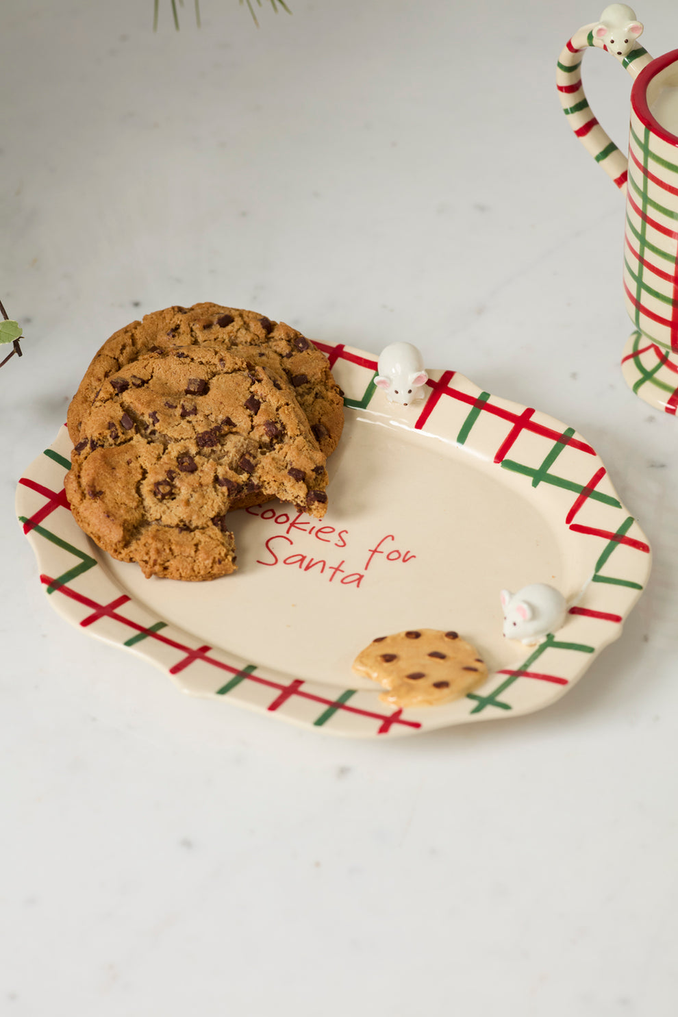 Cookies for Santa Platter Set of 4 By Accent Decor | Planters, Troughs & Cachepots | Modishstore - 6