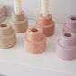 Piedra Candleholder Set of 8 By Accent Decor | Candle Holders | Modishstore - 8