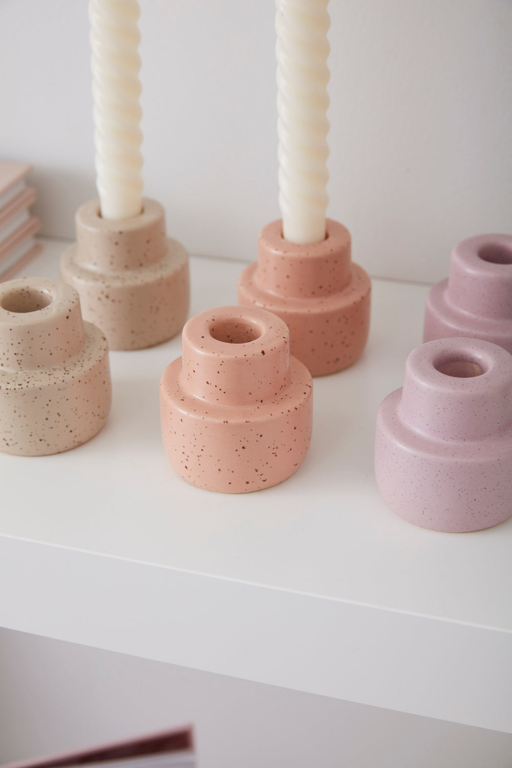 Piedra Candleholder Set of 8 By Accent Decor | Candle Holders | Modishstore - 8