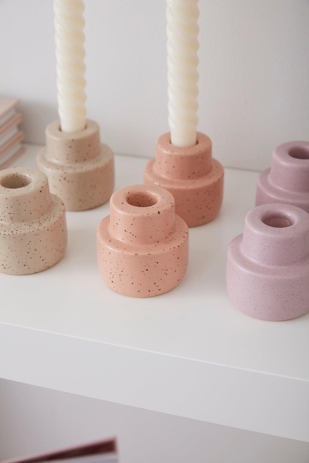 Piedra Candleholder Set of 8 By Accent Decor | Candle Holders | Modishstore - 8