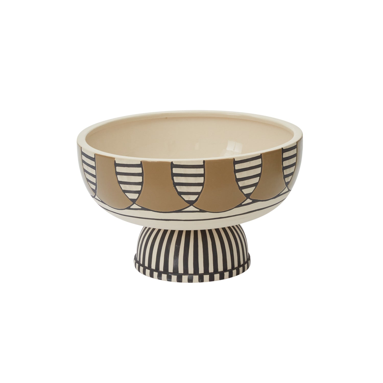 Tosca Footed Bowl By Accent Decor | Decorative Bowls | Modishstore - 2