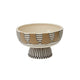Tosca Footed Bowl By Accent Decor | Decorative Bowls | Modishstore - 2 - Tosca Footed Bowl By Accent Decor